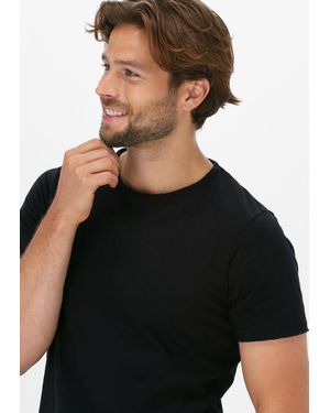 Dstrezzed T-Shirt Mc. Queen Basic Tee Slub Jersey Herren - Schwarz