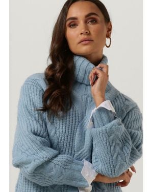 Silvian Heach Rollkragenpullover Sweater Cezar Damen - Blau