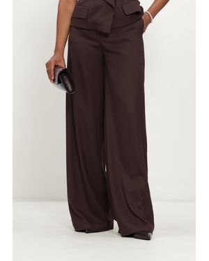 EST'SEVEN Damen Hosen Ferreira Josiah Trouser Fw26 - Braun