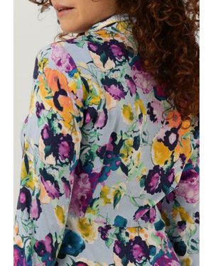 Y.A.S Maxikleid Yassavanna Long Shirt Dress Damen - Grau