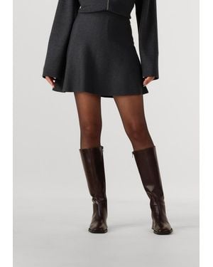 Second Female Damen Röcke Siv Knit Short Skirt - Schwarz