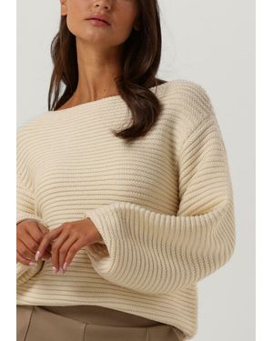 Simplee Sweatshirt Kelsey Knit-wo-22-3 - Natur