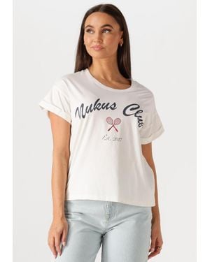 Nukus Damen Tops & T-Shirts Pippa Shirt - Weiß