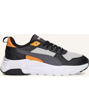 PUMA Mädchen Sneaker Trinity 2 Lt Jr - Schwarz