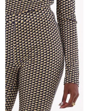 Colourful Rebel Schlaghose Retro Geo Peached Flare - Mehrfarbig