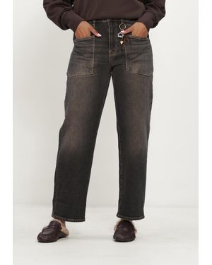 Mos Mosh Damen Jeans Mmrachel Kyoto Jeans - Schwarz