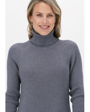 Minus Minikleid Ava Knit Turtleneck Dress Damen - Grau