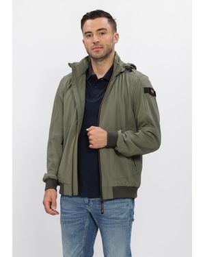 PME LEGEND Herren Jacken Stretch Flightjacket - Grün