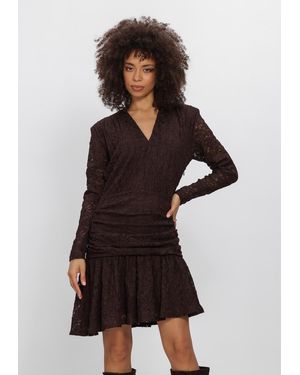 Dante6 Damen Kleider Skydance Lace Mini Dress - Weiß