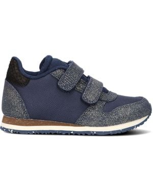 Woden Sneaker Low Sandra Nylon Mädchen - Blau