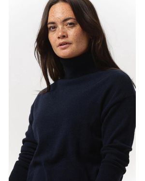 Not Shy Midikleid Teba Damen - Blau