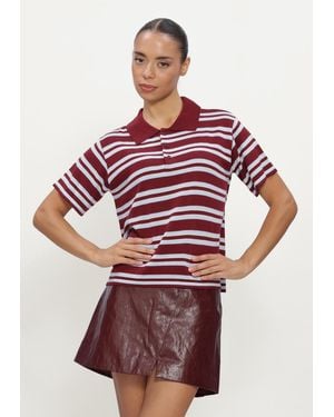 Notre-v Damen Tops & T-Shirts Nv-Inse - Rot