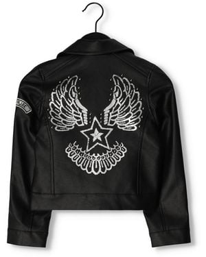 IKKS Lederjack Veste Faux Cuir Mädchen - Schwarz
