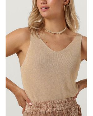 Ydence Top Knitted Top Lux - Natur