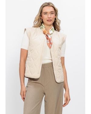 Ydence Damen Blazers Gilet Brynn - Natur