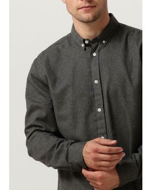 Anerkjendt Casual-Oberhemd Akkonrad Melange Shirt Herren - Grau