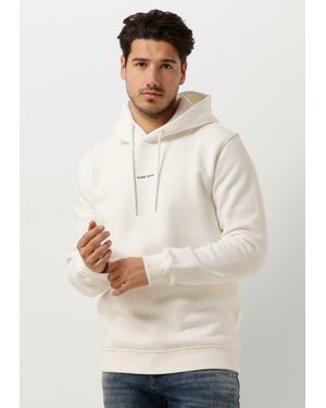 Pure Path Herren Pullover & Cardigans Essential Logo Hoodie - Weiß