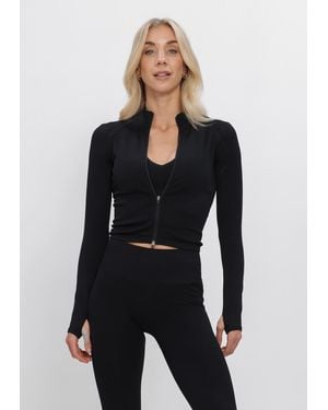 Aim'n Damen Pullover & Cardigans Shape Seamless Zip Jacket - Mehrfarbig