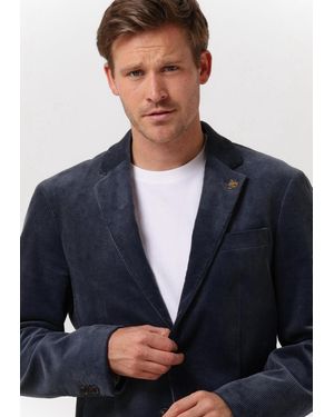 Scotch & Soda Jackett Corduroy Single-breasted Blazer - Blau