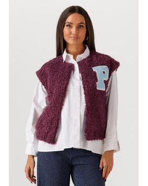 Pom Damen Blazers Gilet - Lila