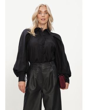 Copenhagen Muse Damen Blusen Cmmolly-Shirt - Schwarz