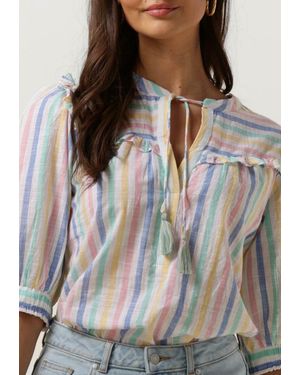 MOLIIN Copenhagen Hell- Bluse Flora - Grau