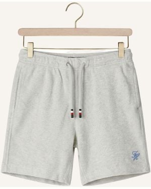 Tommy Hilfiger Jungen Hosen Thscript Jersey Twill Short - Grau