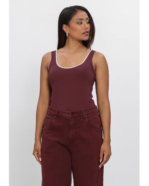 Nukus Damen Tops & T-Shirts Juba Singlet - Rot