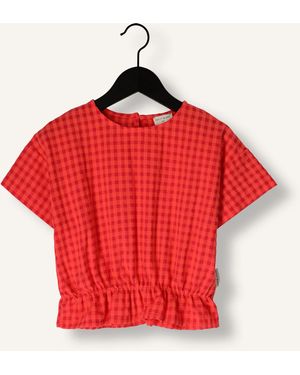 Petit Blush Mädchen Tops & T-Shirts Blouse Elastic Waist - Rot