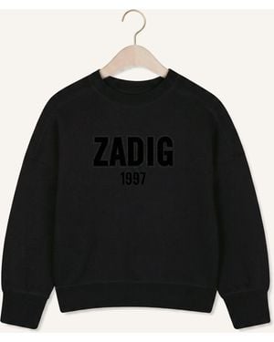 Zadig & Voltaire Mädchen Pullover & Cardigans X60799 - Schwarz