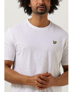 Lyle & Scott T-Shirt Slub T-Shirt Herren - Weiß