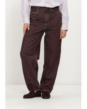 American Vintage Damen Jeans Oshow - Lila
