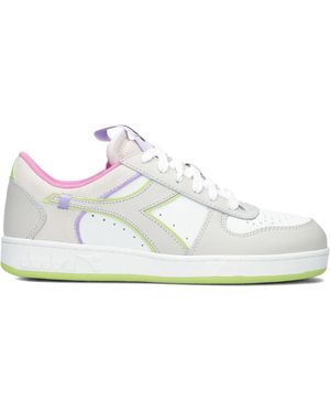 Diadora Sneaker Low Magic Basket Low Label Woman - Schwarz