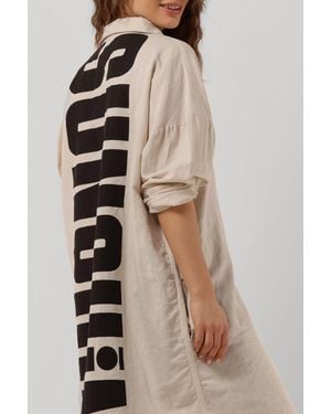 10Days Midikleid Shirt Dress Sunshine - Natur