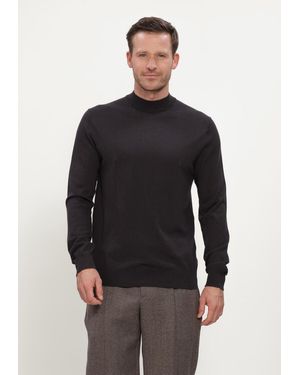 Stefano Lauran Herren Pullover & Cardigans Turtle - Schwarz