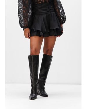 Neo Noir Damen Röcke Janie Frill Skirt - Schwarz
