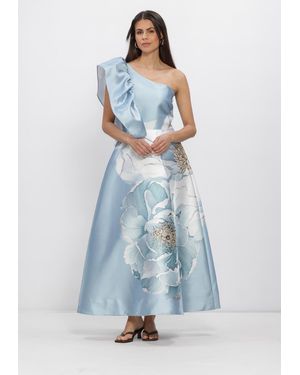 Dea Kudibal Damen Kleider Flornette - Blau