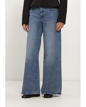 Levi's Damen Jeans 728 Hr Wide Leg Sweet Success - Blau