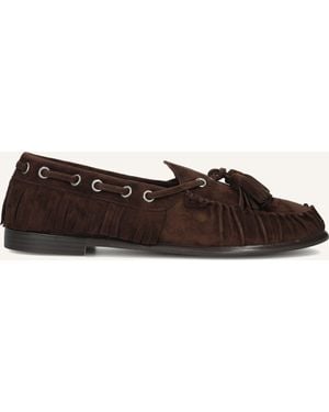 Notre-v Damen Loafer D25103 - Schwarz