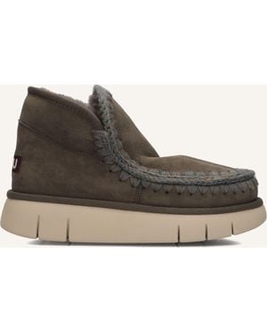 Mou Damen Stiefel Bounce Sneaker - Schwarz