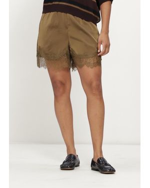Gestuz Damen Hosen Gzlalou Hw Shorts - Natur