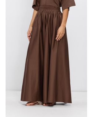 EST'SEVEN Damen Röcke Aylin Skirt - Braun