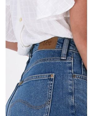Lee Jeans Kurze Hose Carol Short - Blau