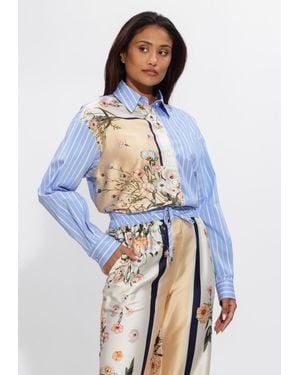 Liu Jo Damen Blusen Camica Ts M/L - Blau