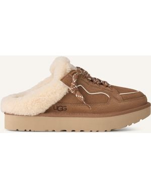 UGG Damen Slipper W Lowmel Mule - Schwarz