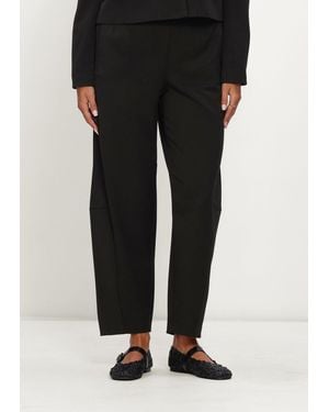 Object Damen Hosen Objlisa Hw Ankel Barrel - Schwarz