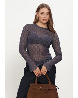 Notre-v Damen Tops & T-Shirts Nv-Ingelise - Blau