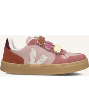 Veja Mädchen Sneaker Small V-10 - Schwarz