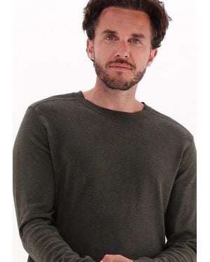 SELECTED Pullover Slhberg Crew Neck B Herren - Grau