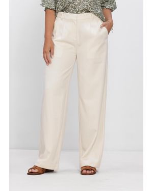 Envii Damen Hosen Endore Pants 7092 - Weiß